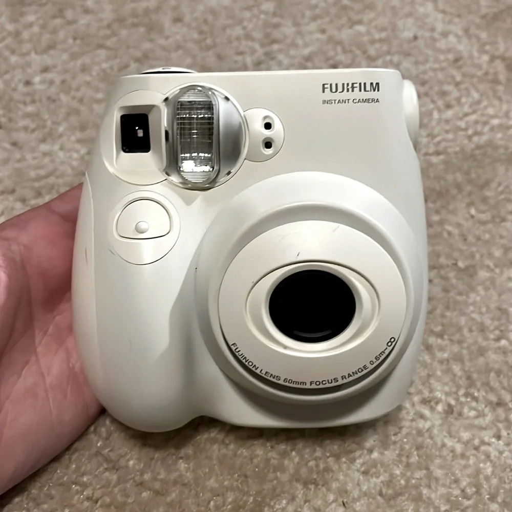 FujiFilm Instant Camera Instax mini 7S, white