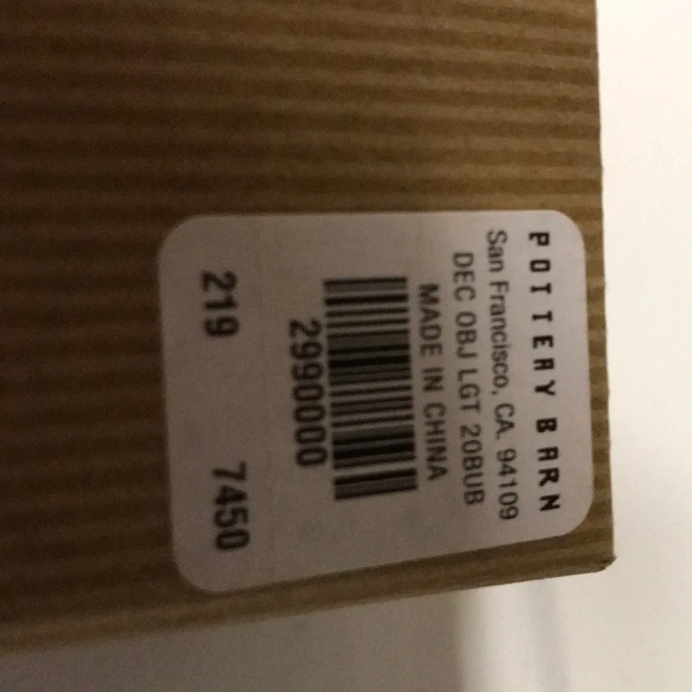 Pottery Barn pottery barn