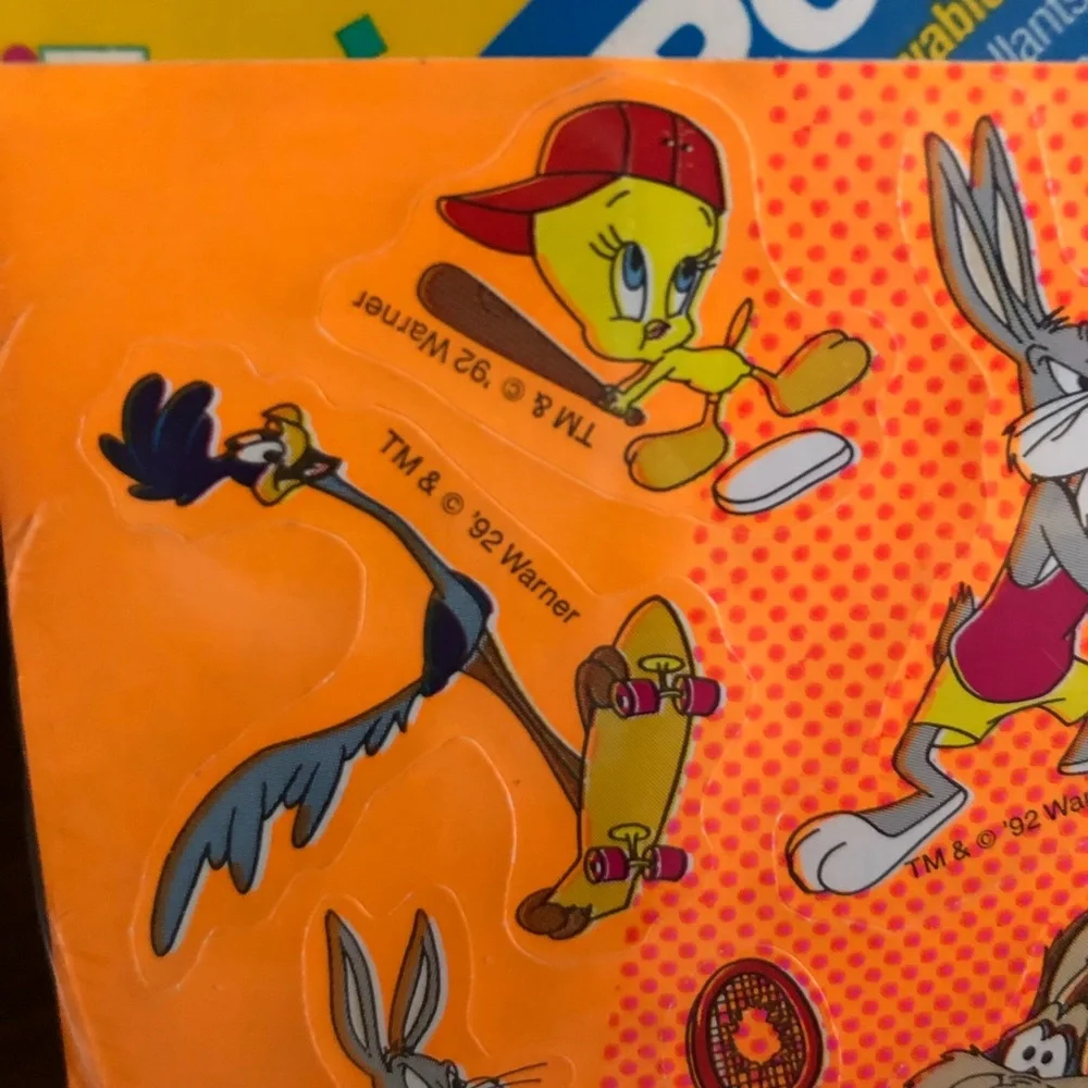 Warner Bros. sports stickers