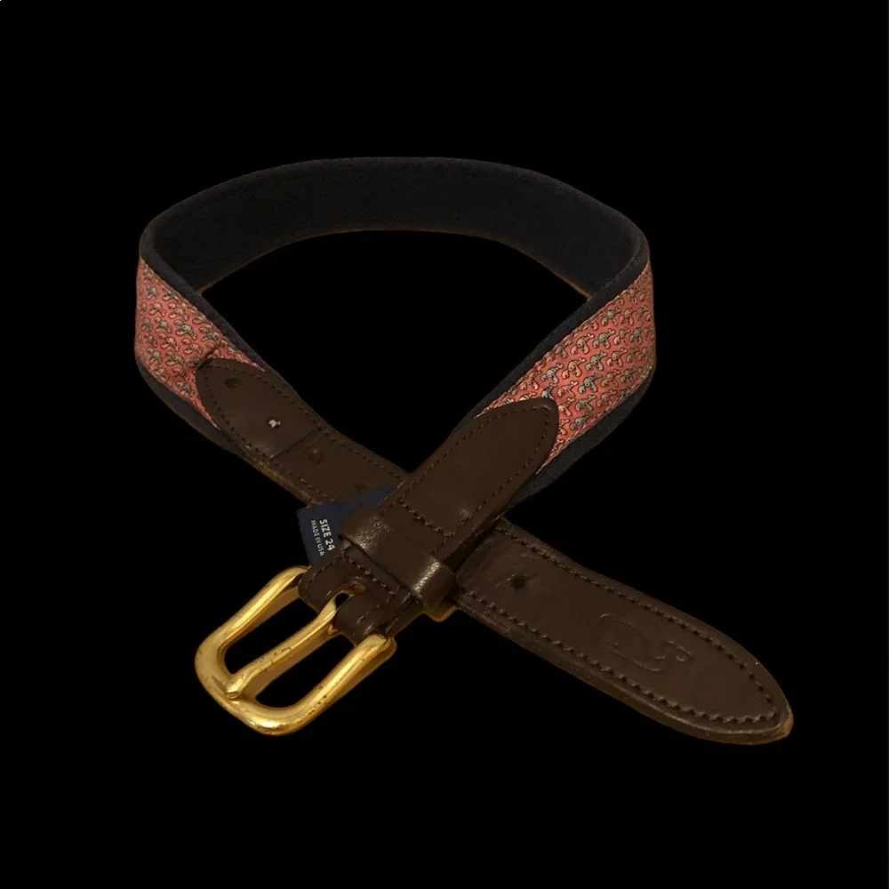 Vineyard Vines white belt