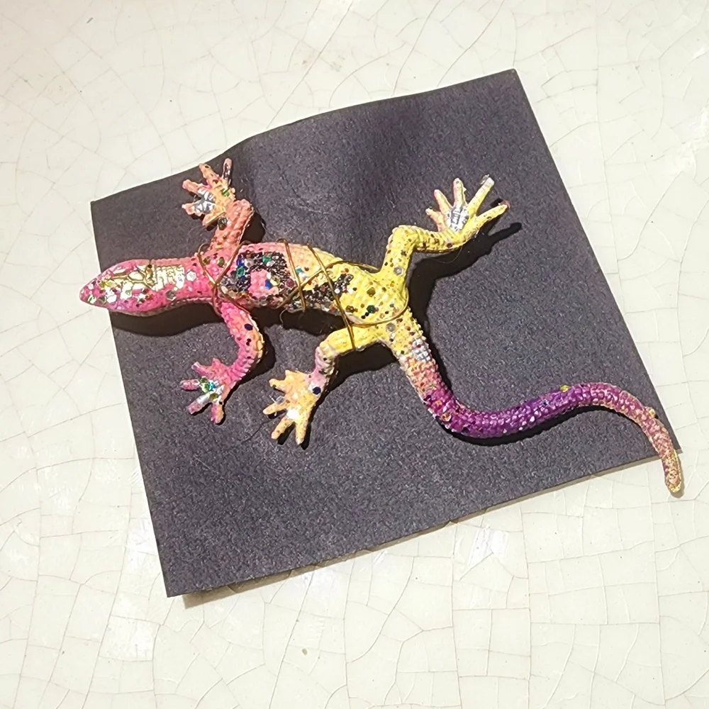 N/A colorful lizard