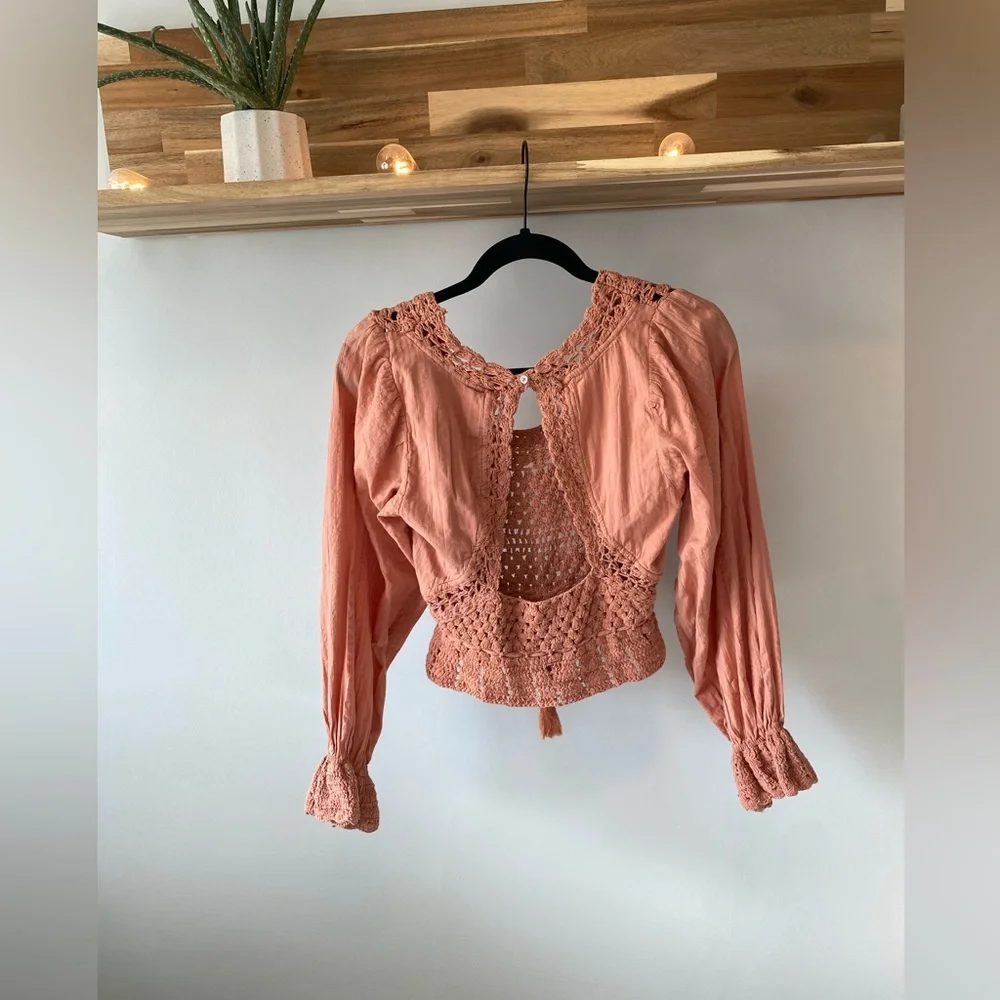 Free People crochet xs