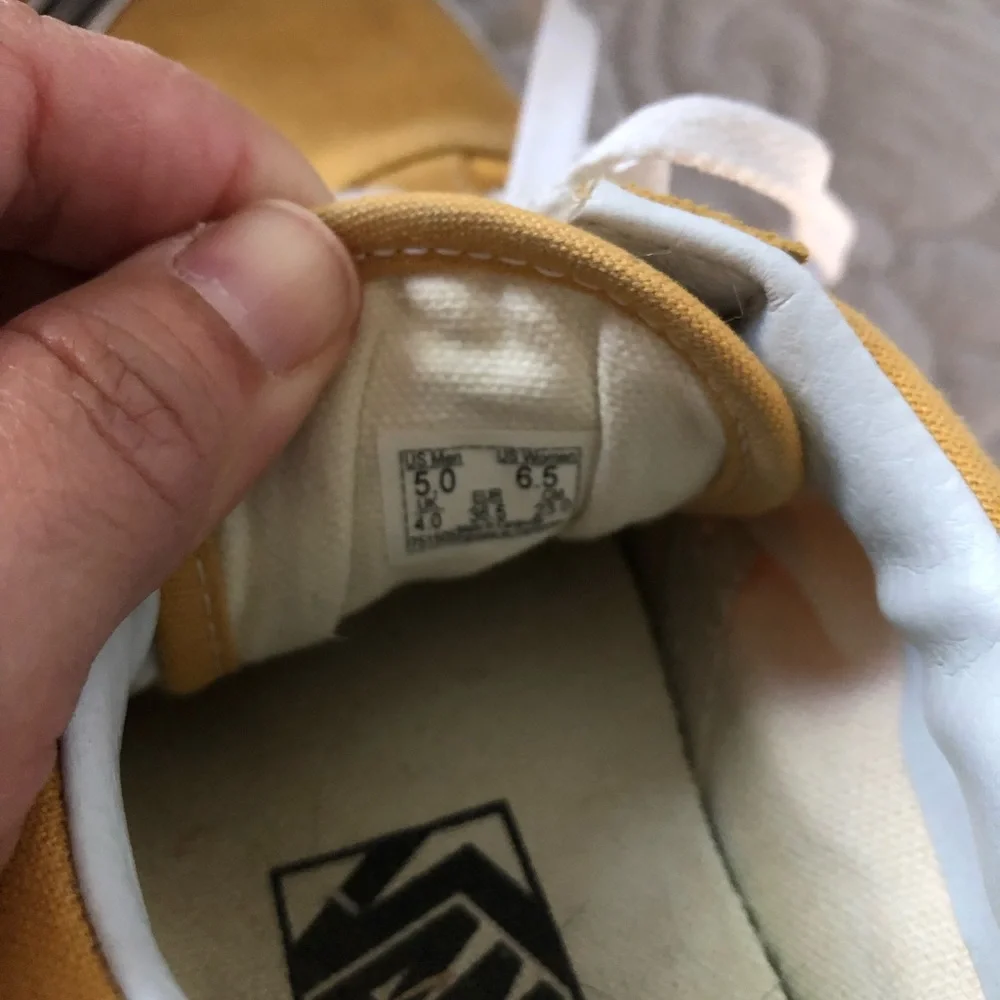 Vans women’s yellow