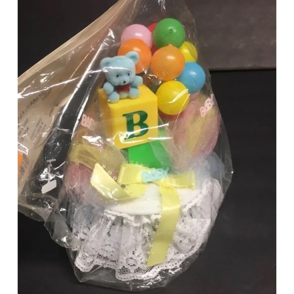 Baby Shower Gender Reveal Cake Topper