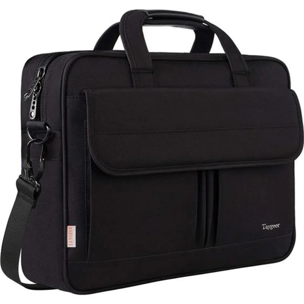Laptop Bag 15.6 Inch Business Briefcase Men Women Water Resistant Messenger
