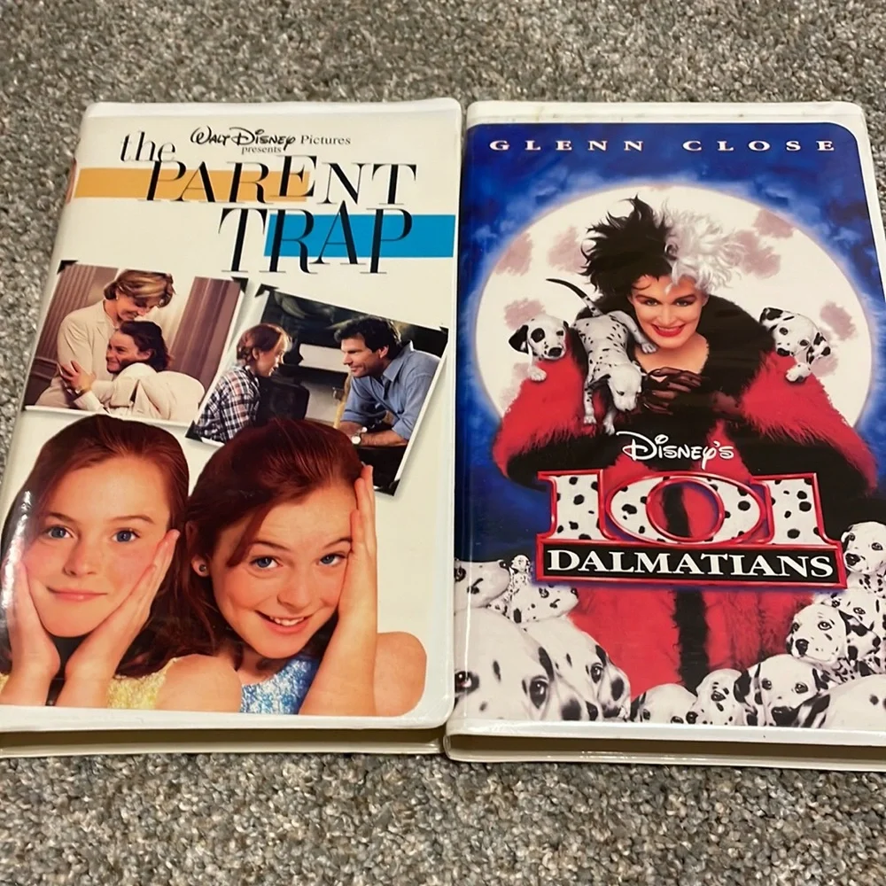 Disney vhs tapes