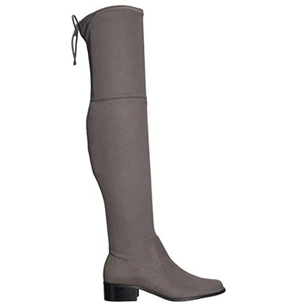 Charles David Gravity Over The Knee Gray Boots 8.5
