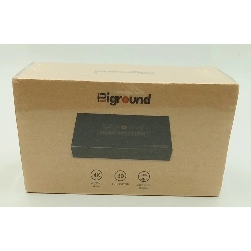 Biground Splitter 1 In 2 Out 4K/18Gbgs 3D Support