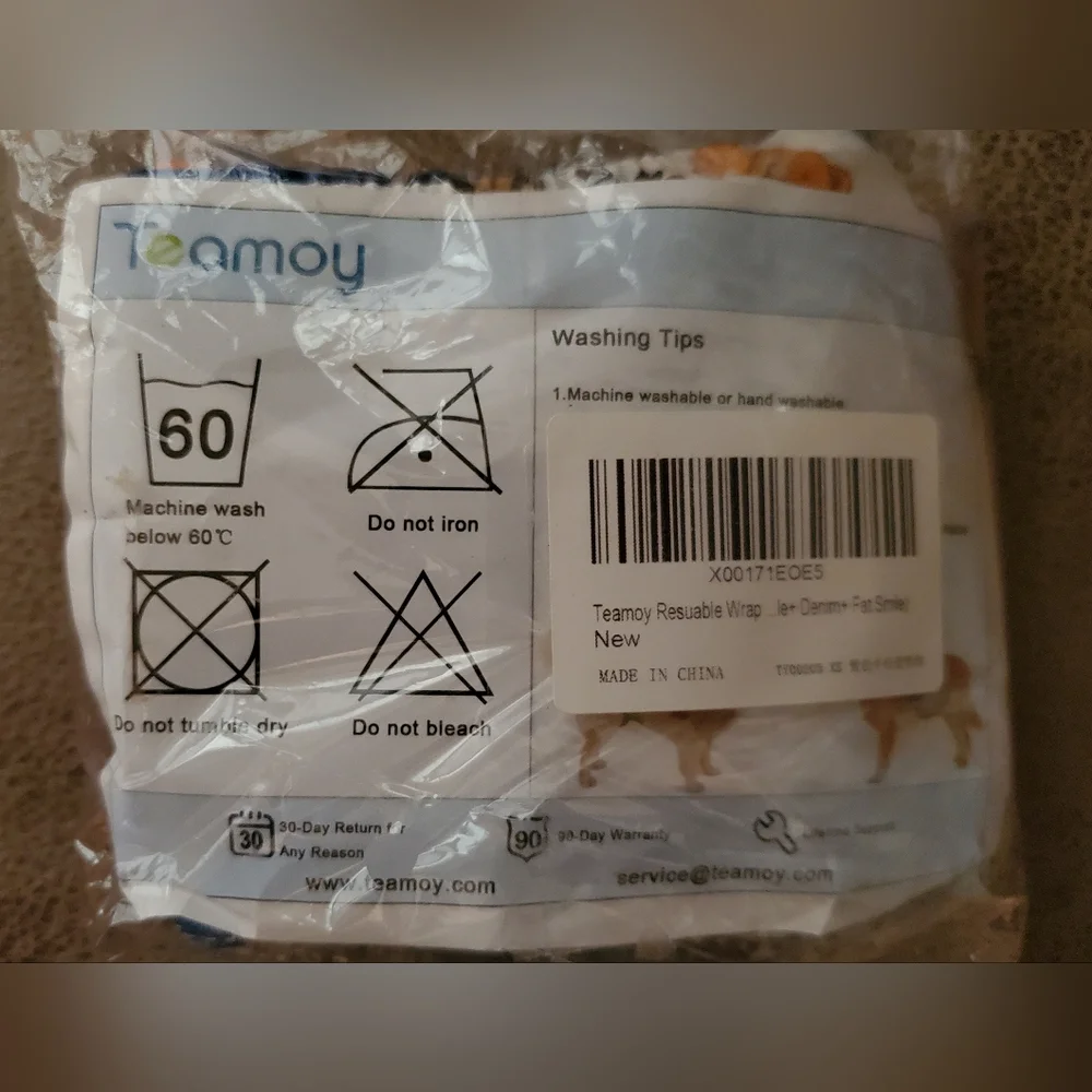 Teamoy nwt reusable
