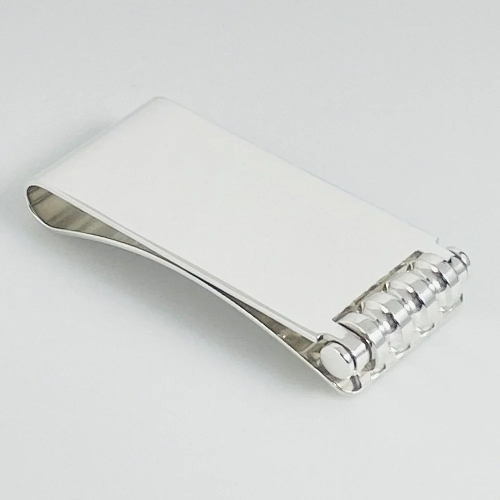 Tiffany & Co Groove Roller Rolling Money Clip Paloma Picasso in Sterling Silver