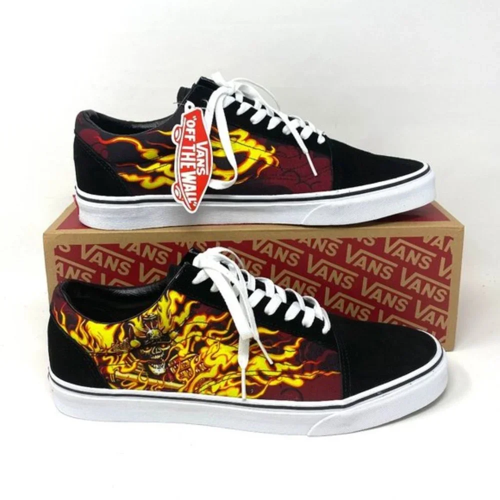 💖MEGA SALE💖Vans Old Skool Samurai Ricing Canvas Women's Unisex VN0A3WKT44I