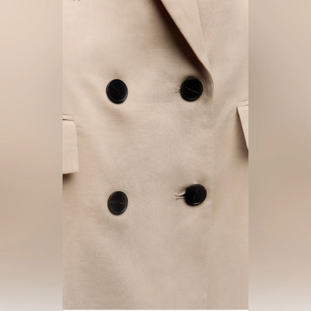 Zara linen blend