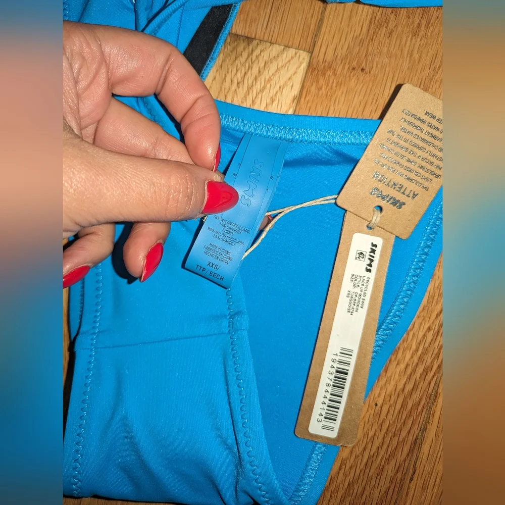 SKIMS color halter monokini was limited