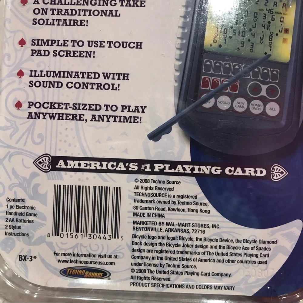 Techno Source freecell handheld