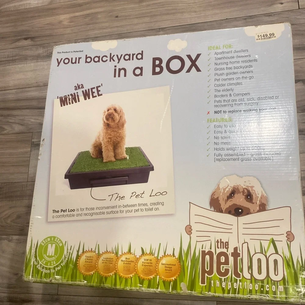 PET LOO PORTABLE PET POTTY