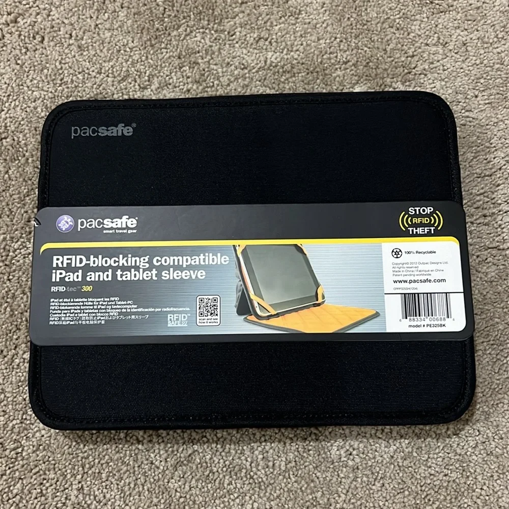 Pacsafe credit user be