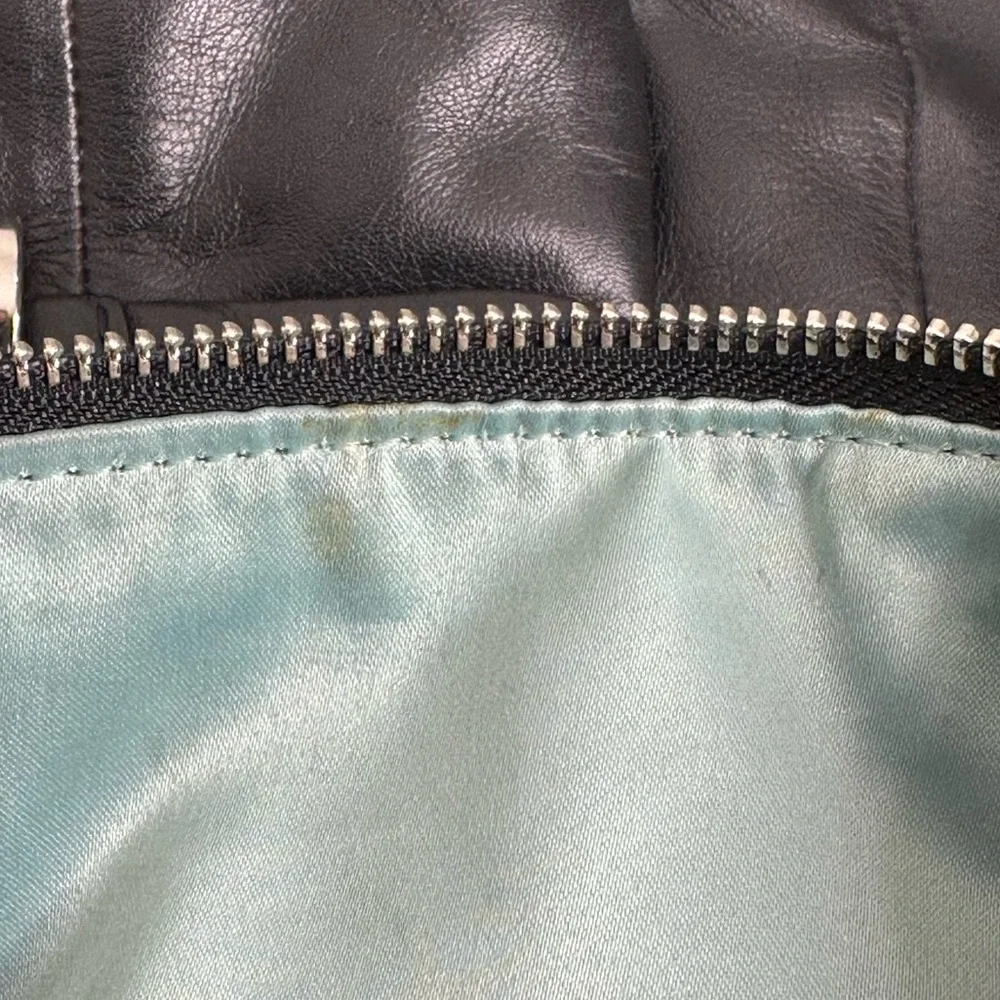 Coach black details see
