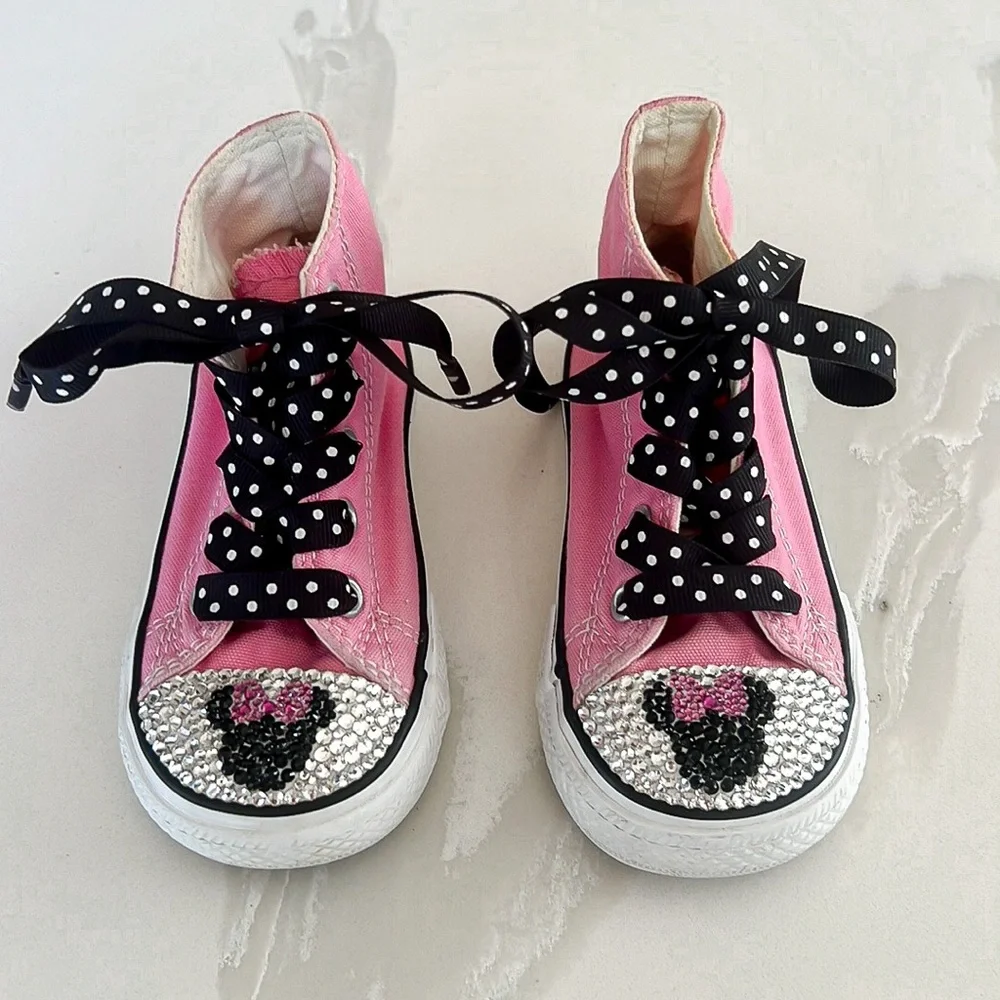 Converse pink hightop