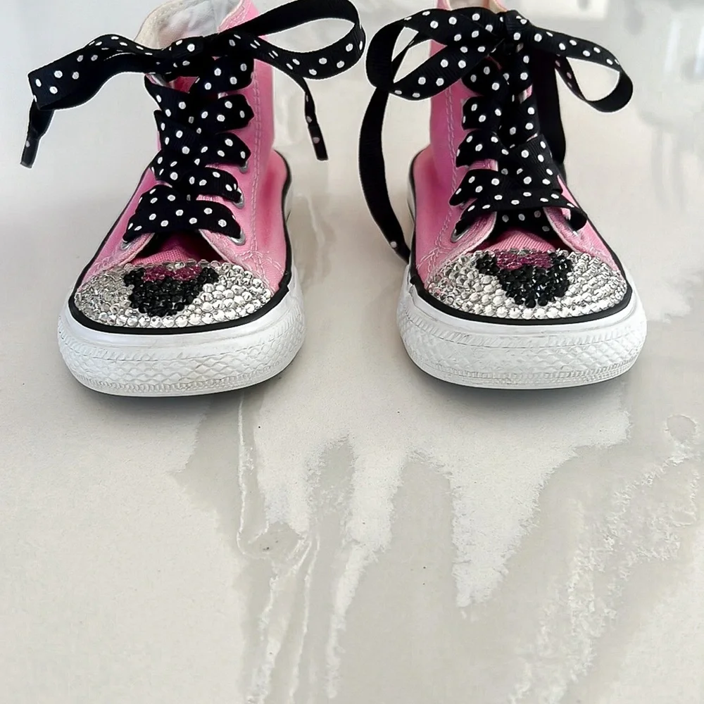 Converse pink hightop