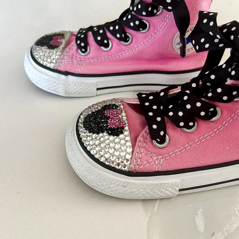 Converse pink hightop