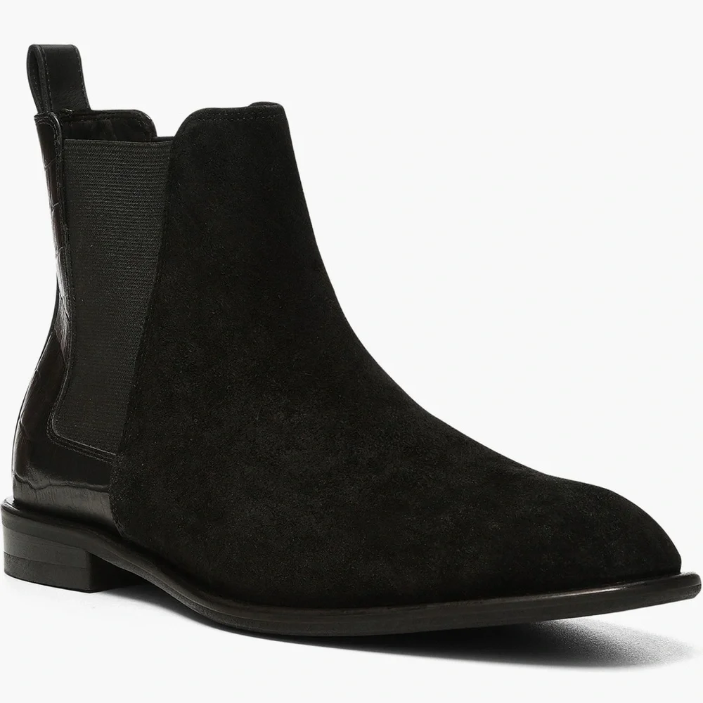 Donald J. Pliner calf suede