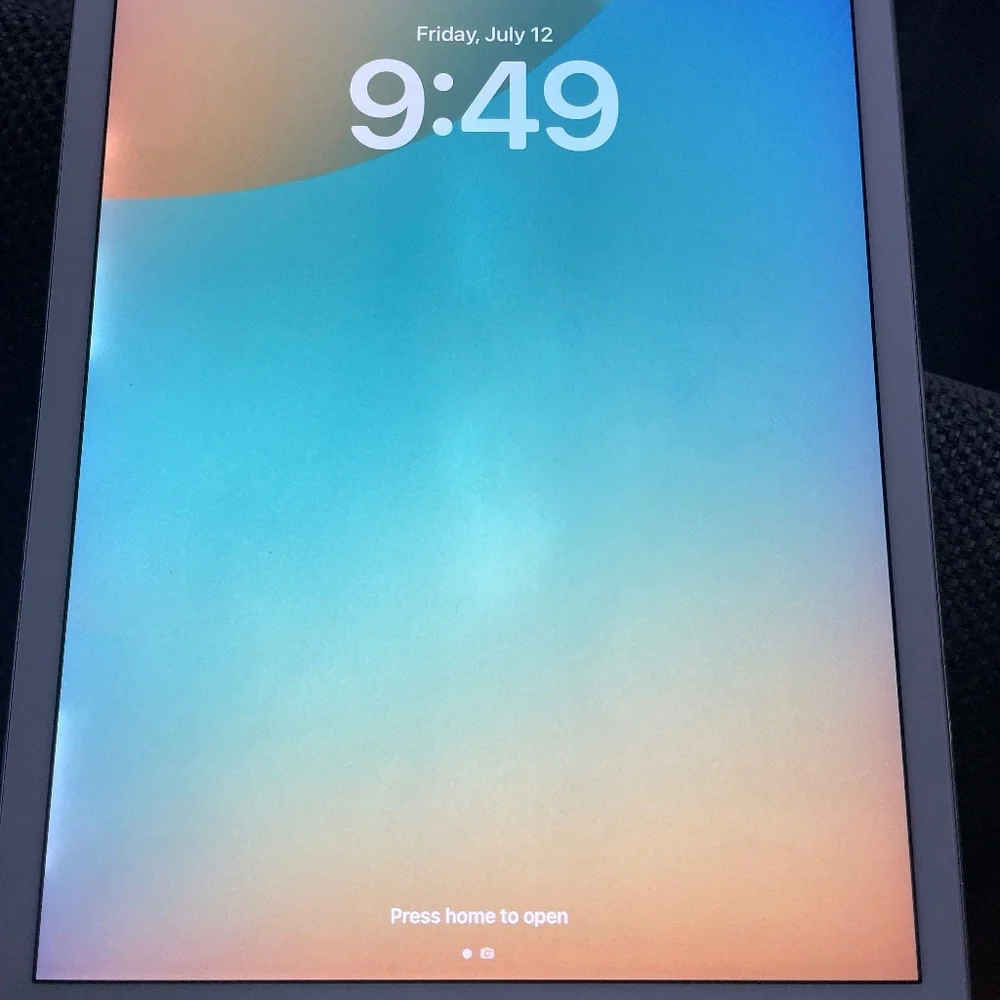 Ipad used once