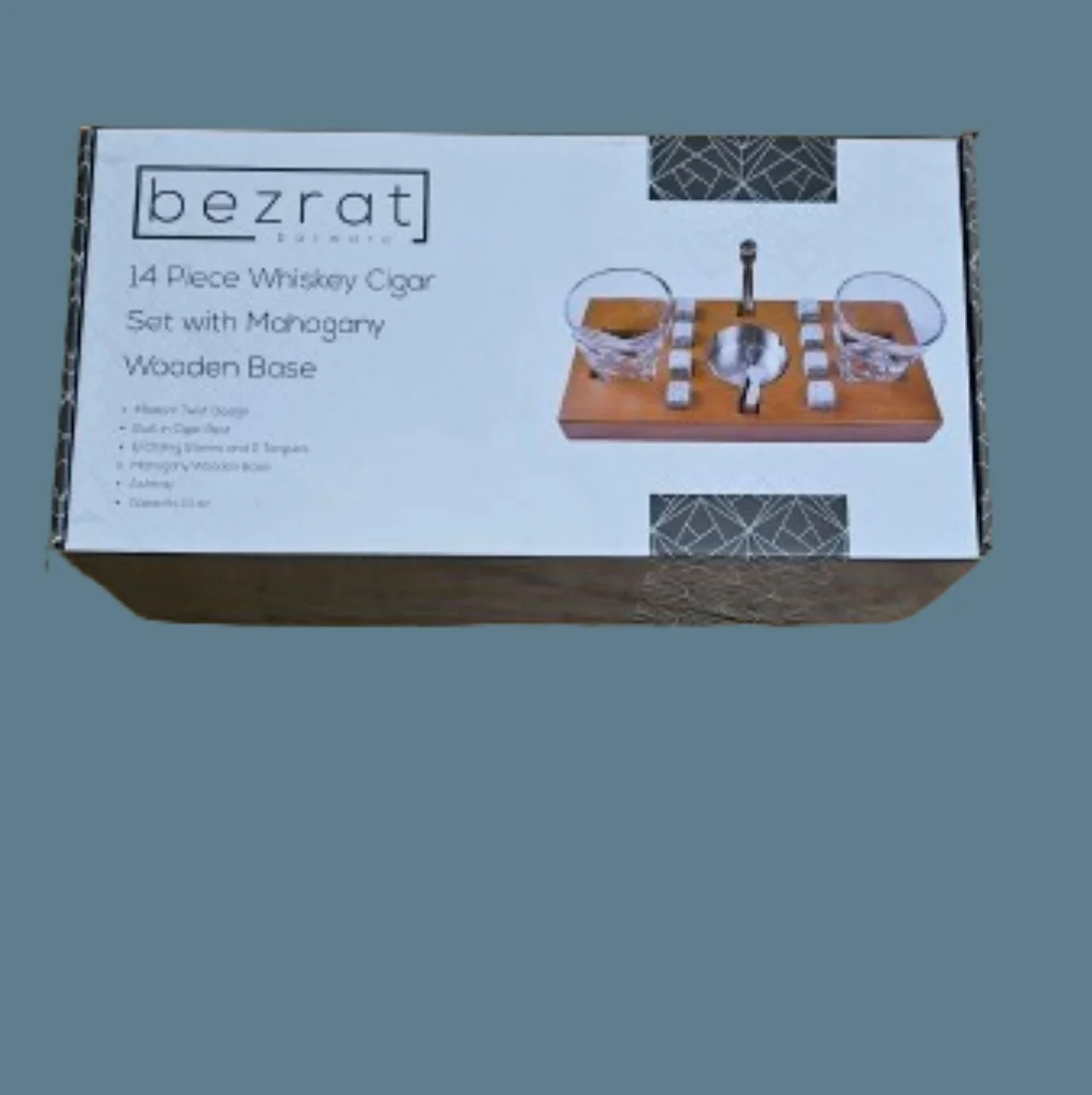 Bezrat Barware they coasters glasses