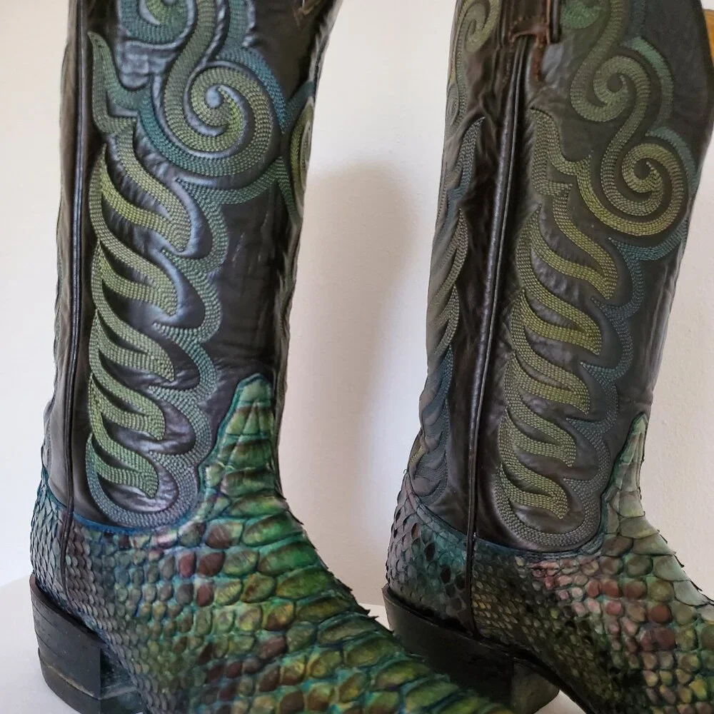 Tony Lama painted vintage