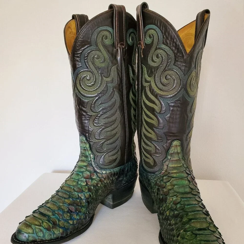 Tony Lama painted vintage