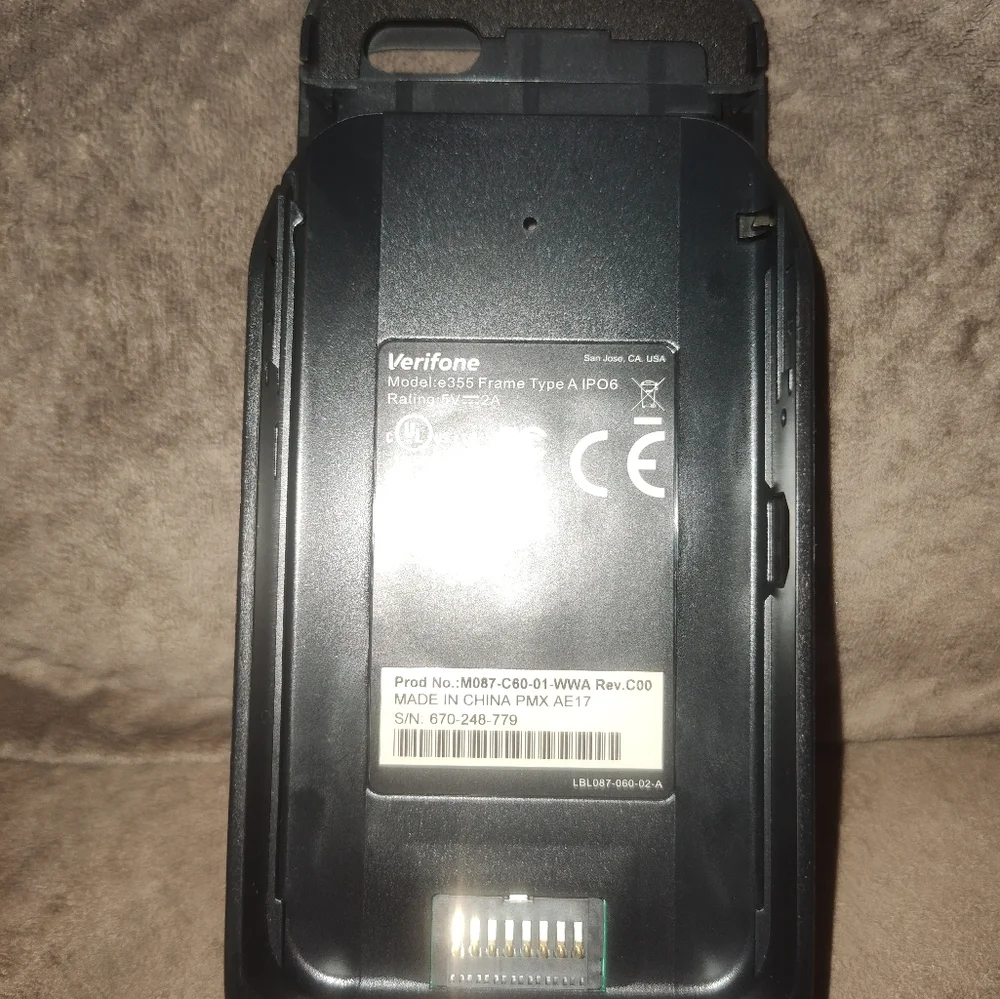 Verifone E355 Frame free it hassle
