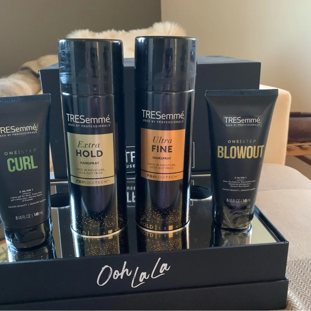Tresemme includes step blowout