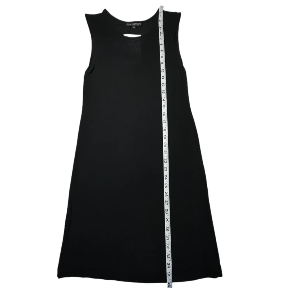 HALSTON black semi