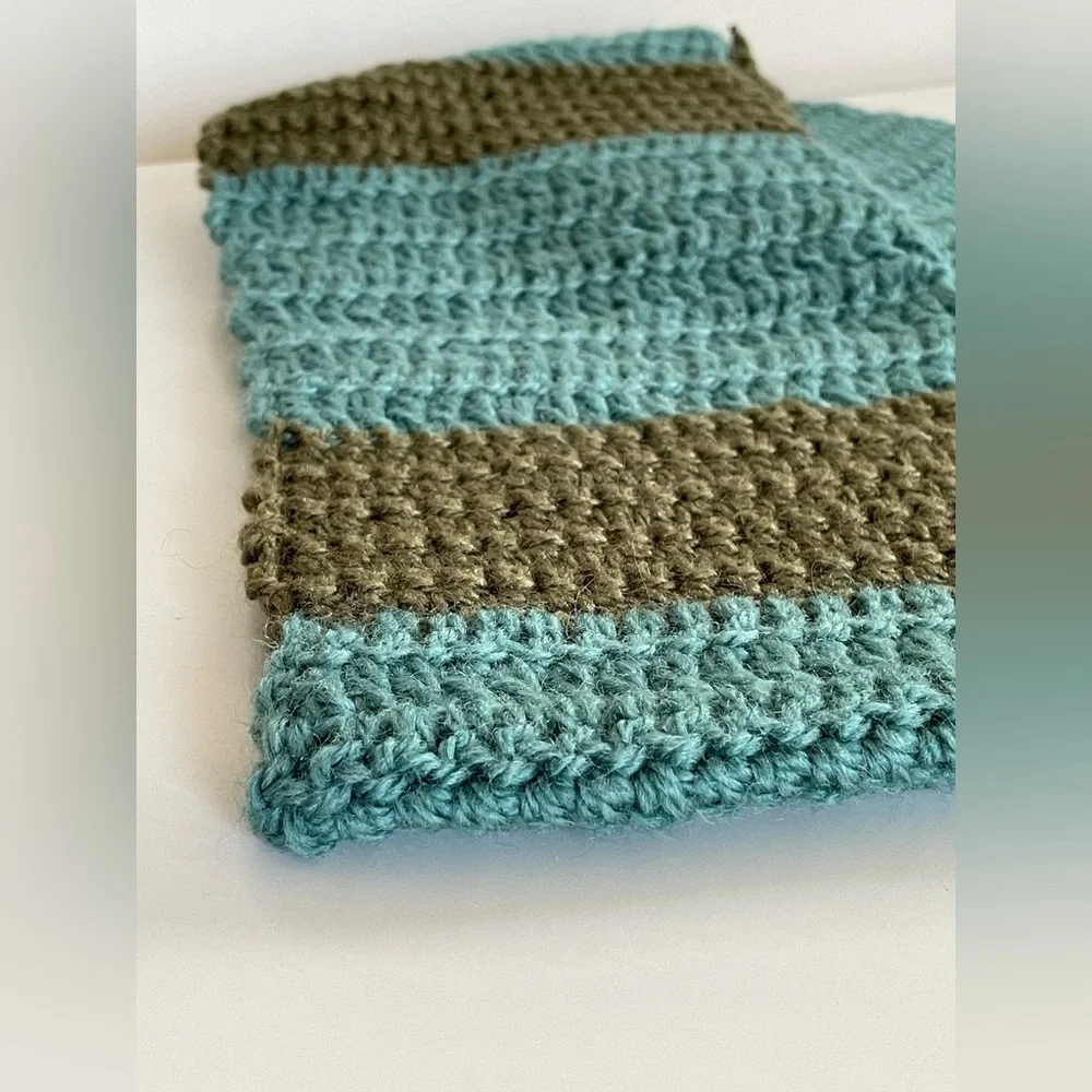 Handmade crochet infinity