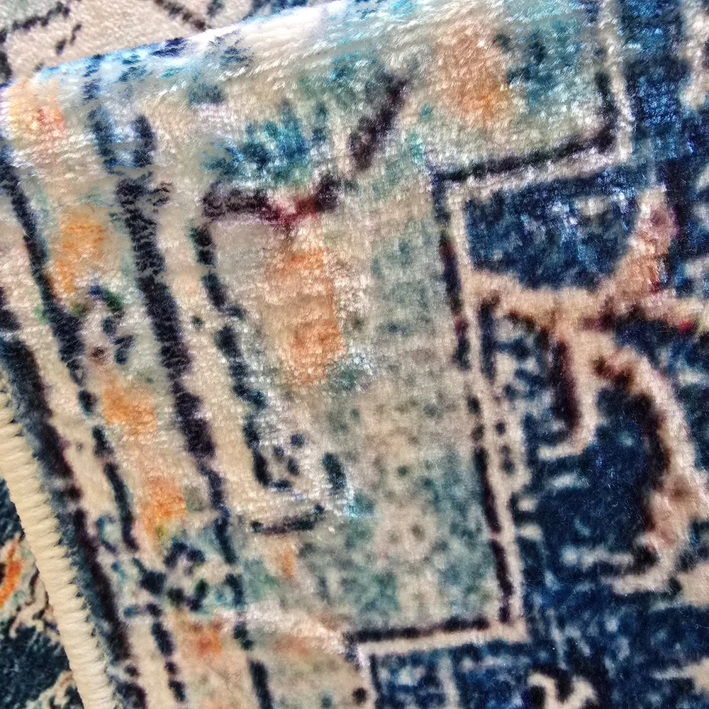 mat blue room intricate
