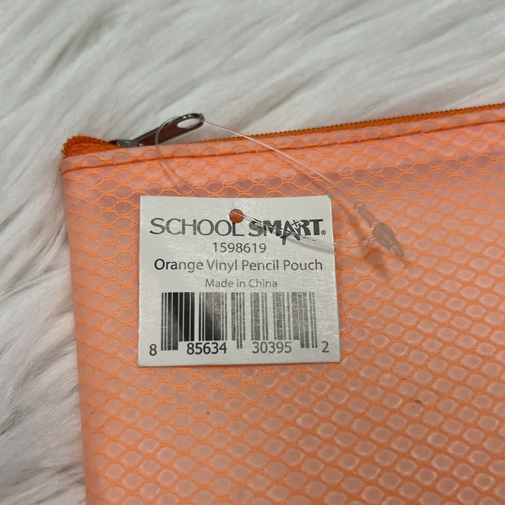 School Smart orange vinyl
