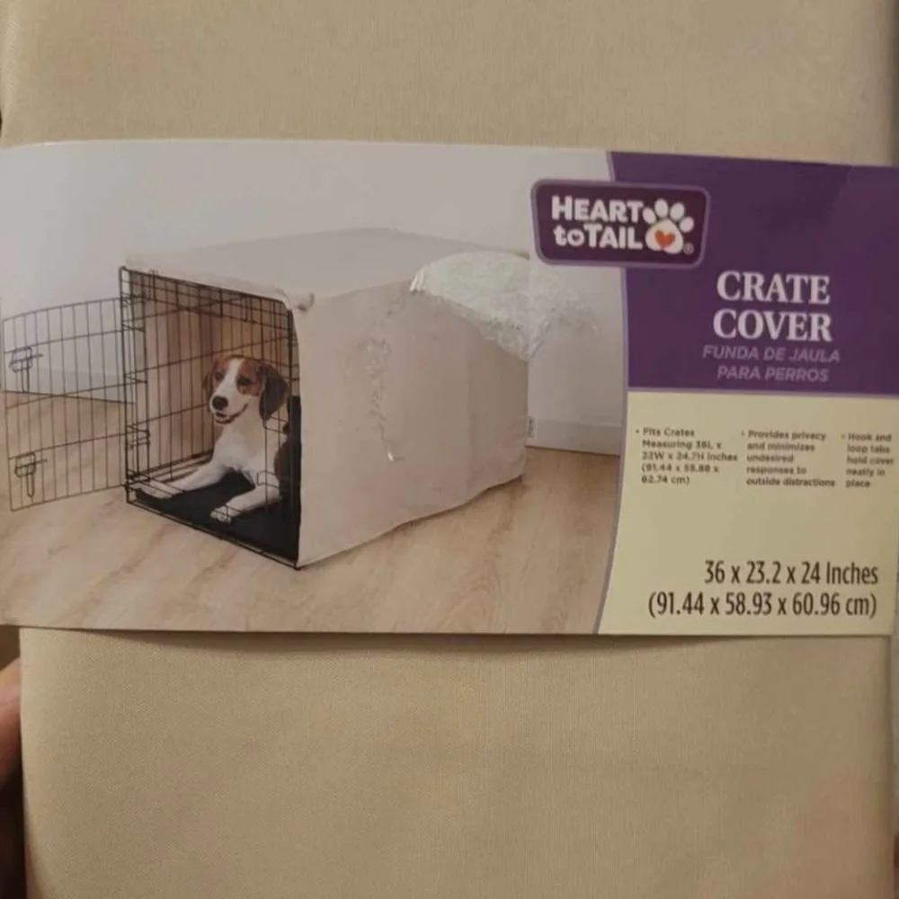Heart to Tail Crate Cover