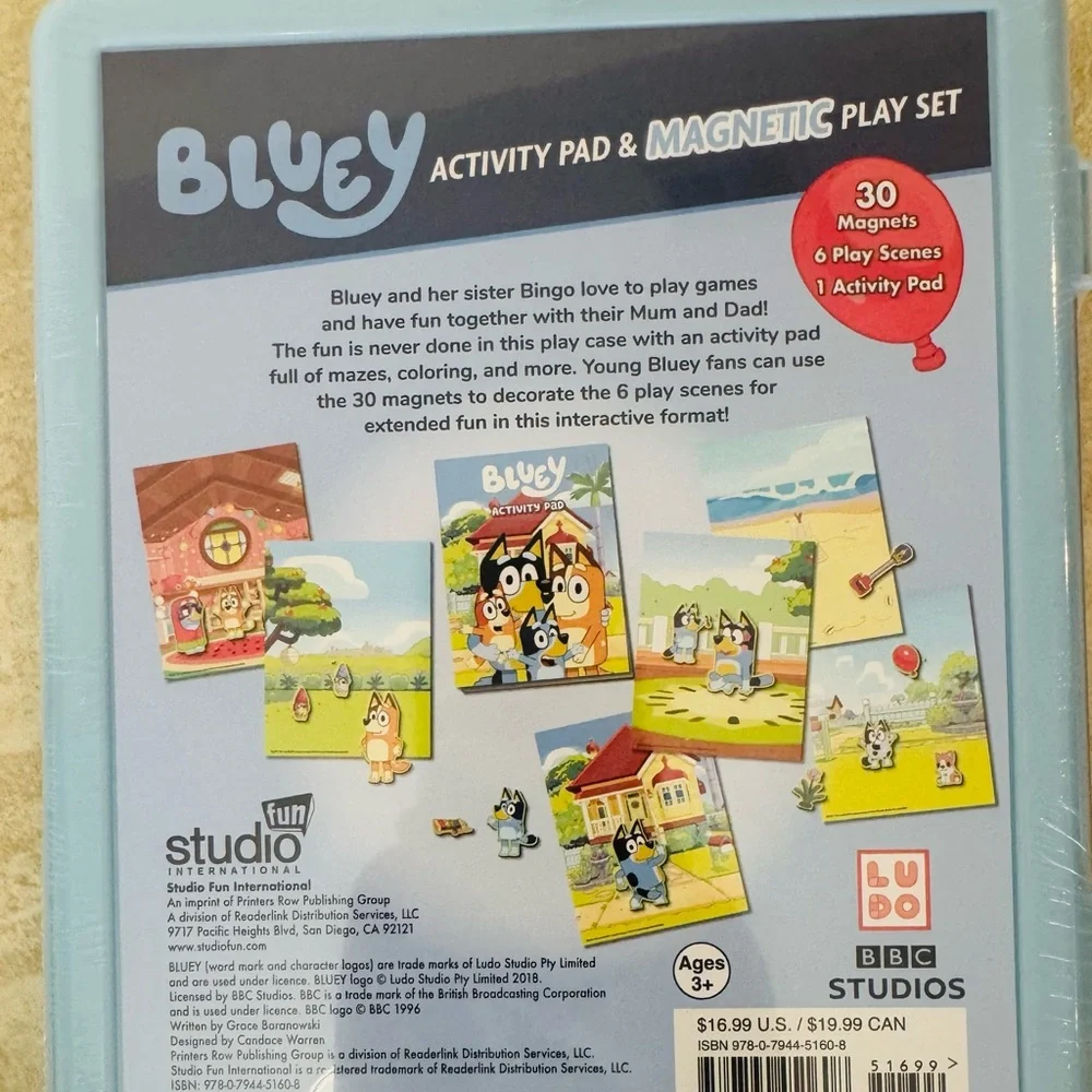 Bluey where activity