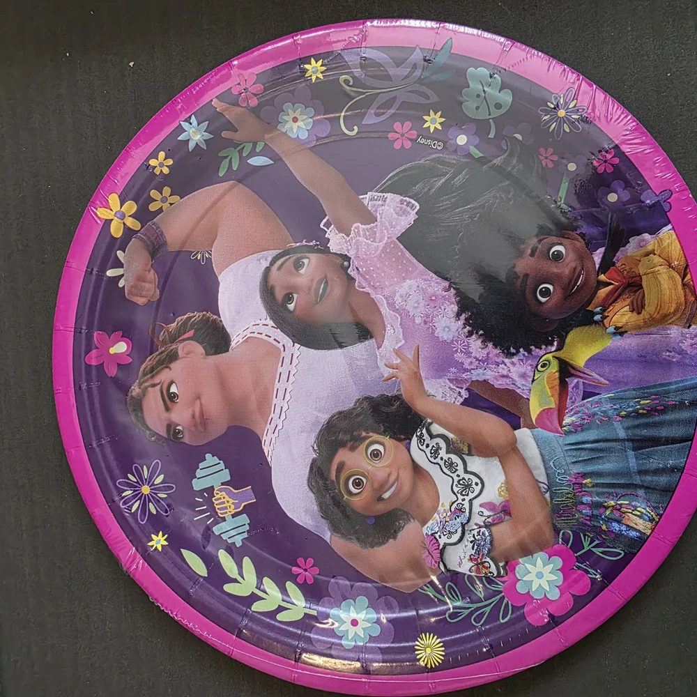 Disney Encanto Party Plates - Purple