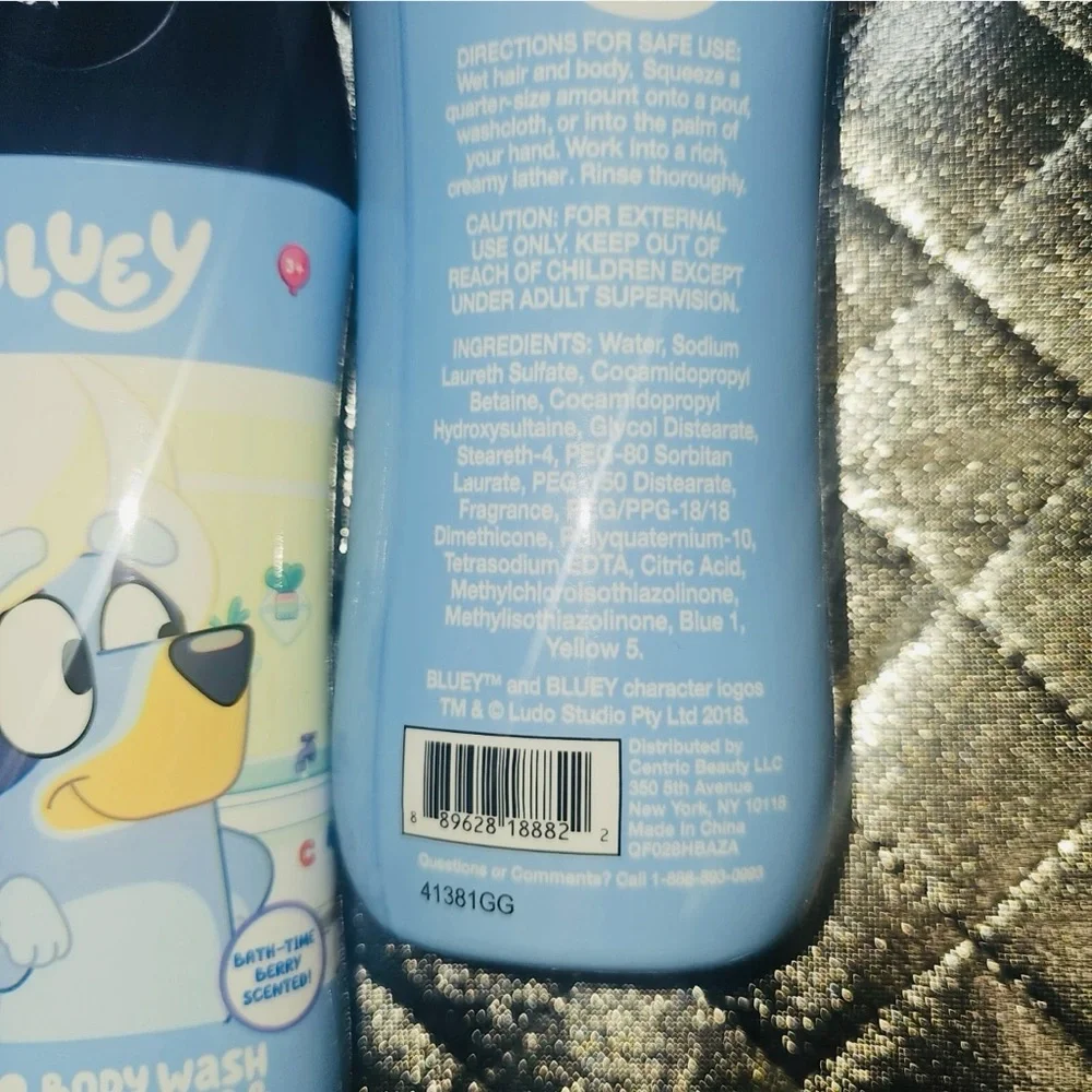 Bluey body wash