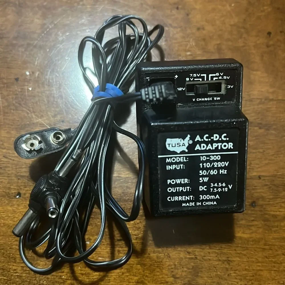 Tulsa 300 mA AC/DC Power Adapter 10-300 5W