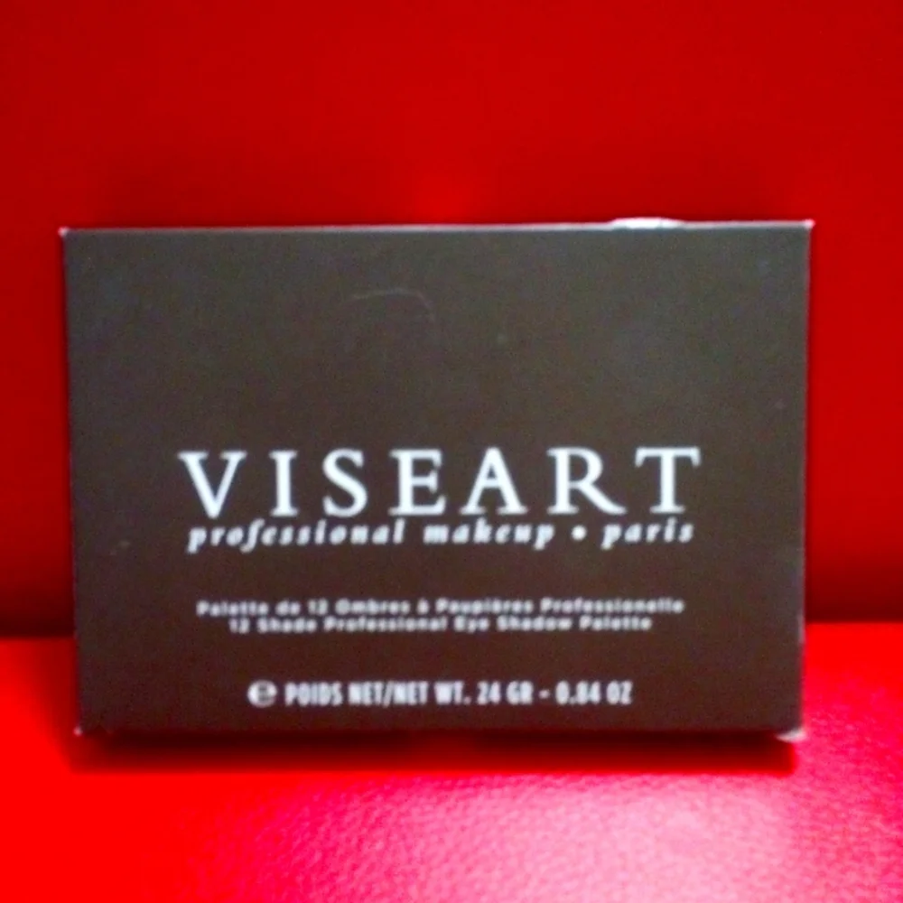 Viseart Professional Eye Shadow Palette - Black