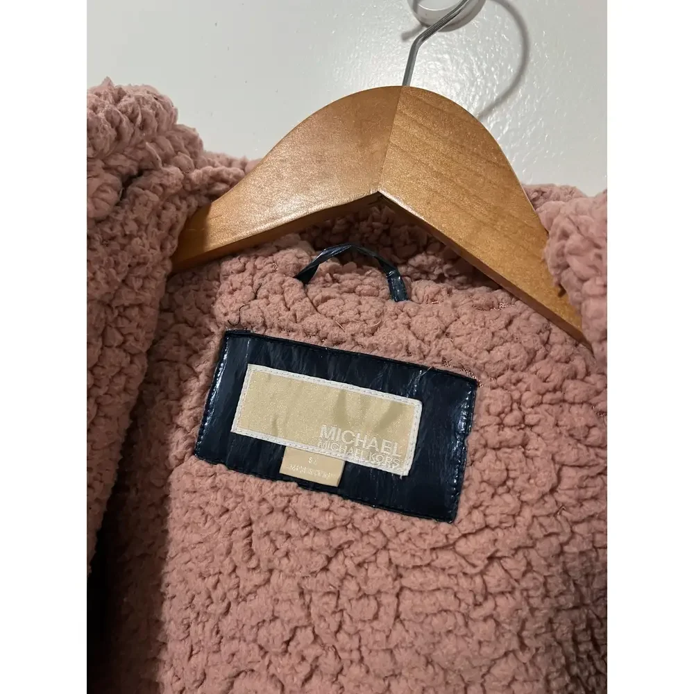 MICHAEL Michael Kors fur rose closure