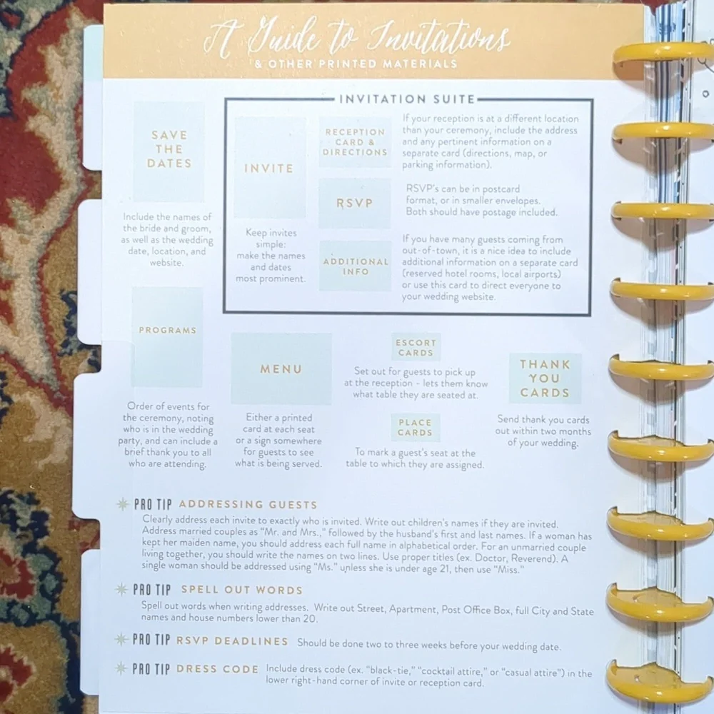 Happy Planner stylish notebook