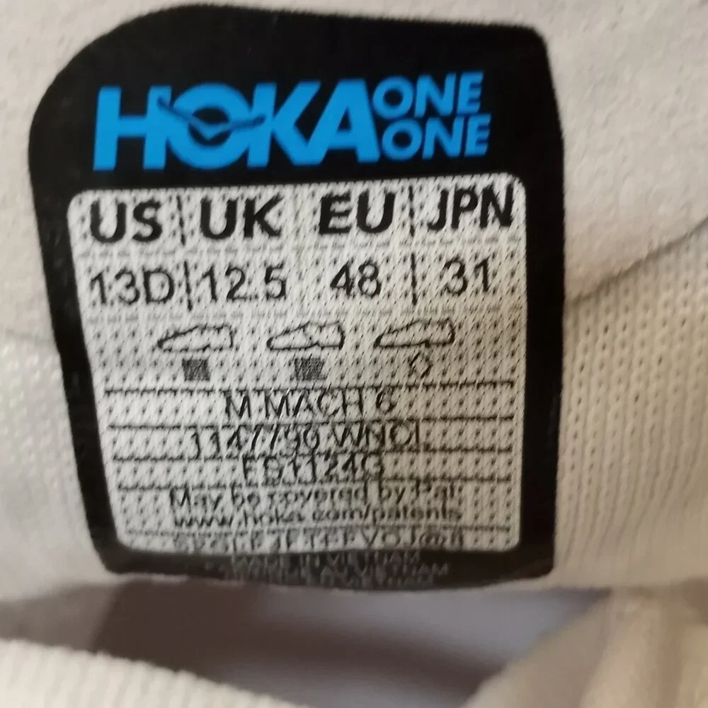 Hoka One One one mach great