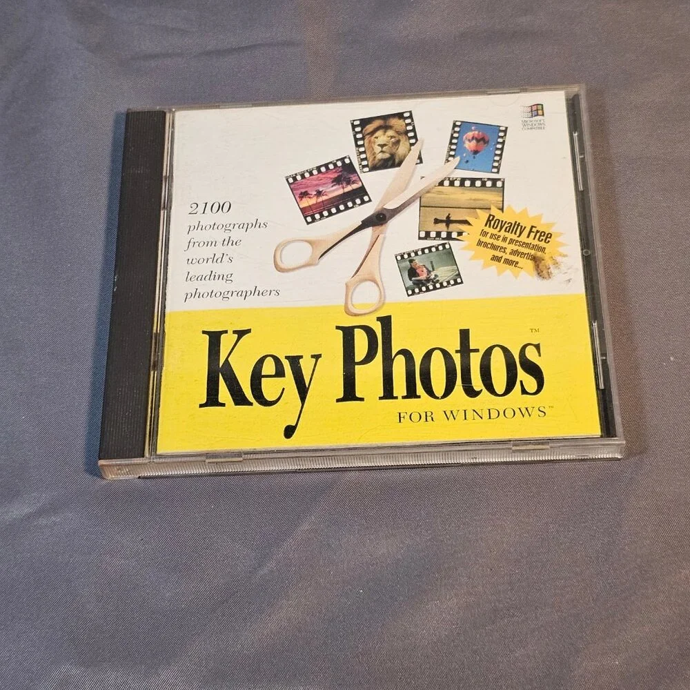 Key Photos (2100 Photographs) CD-ROM For Windows (1994)