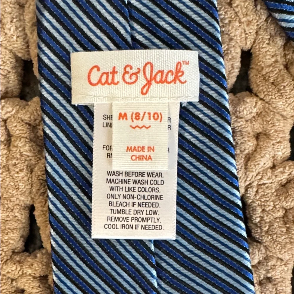 Cat & Jack black ideal stripes