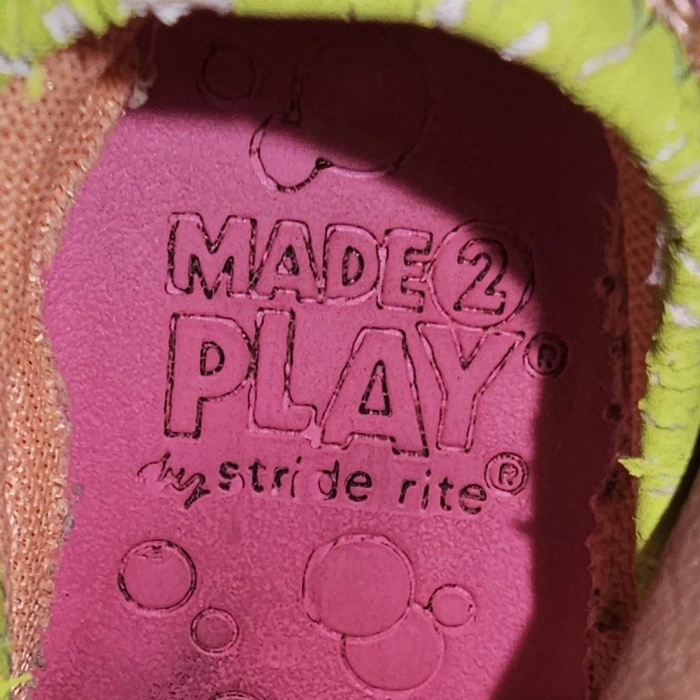 Stride Rite yellow child vibrant