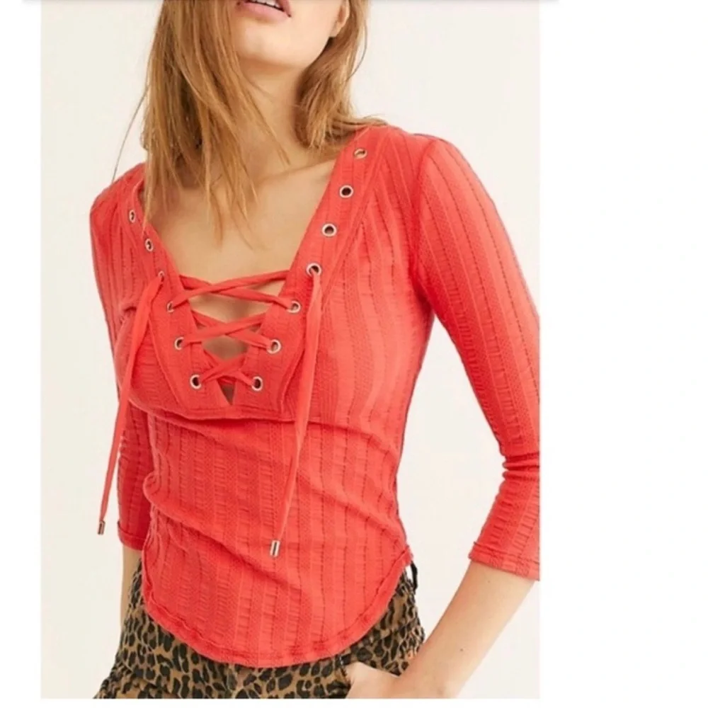 Free People cold ribbed ob1090510