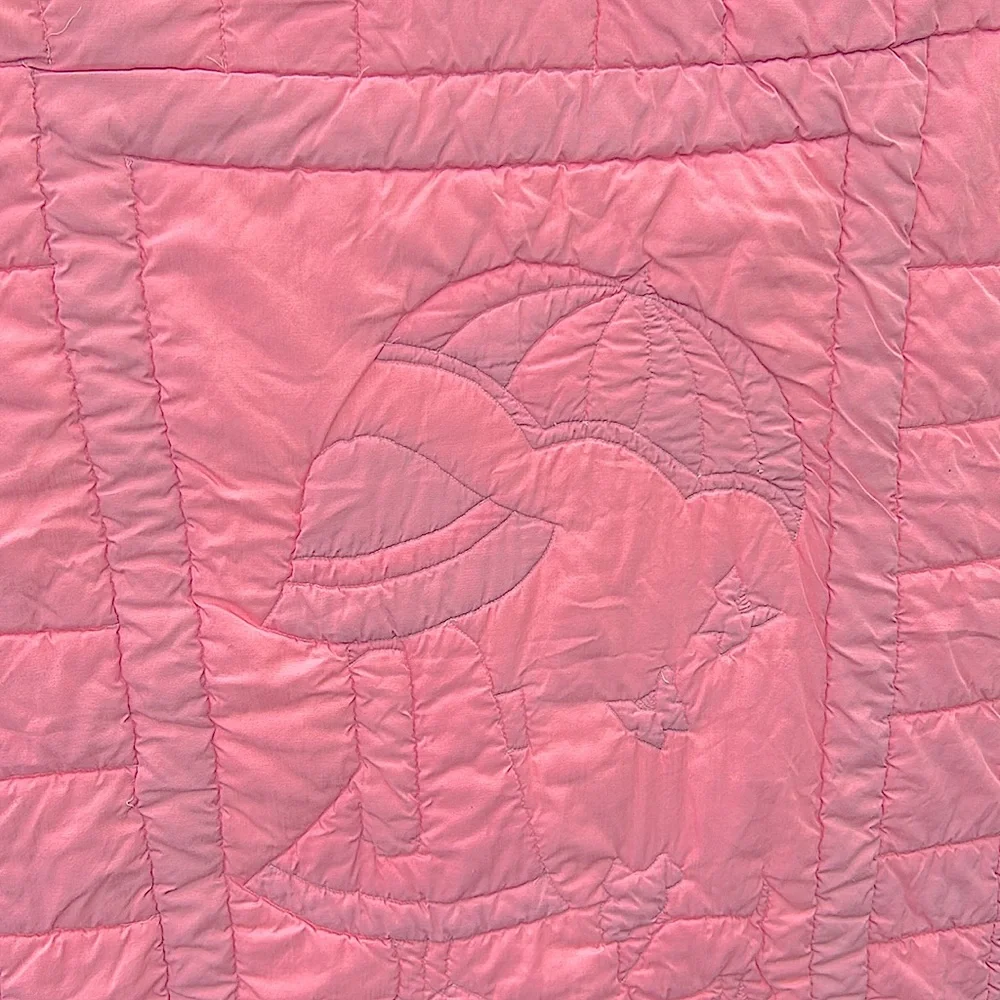 N/A features beige quilt