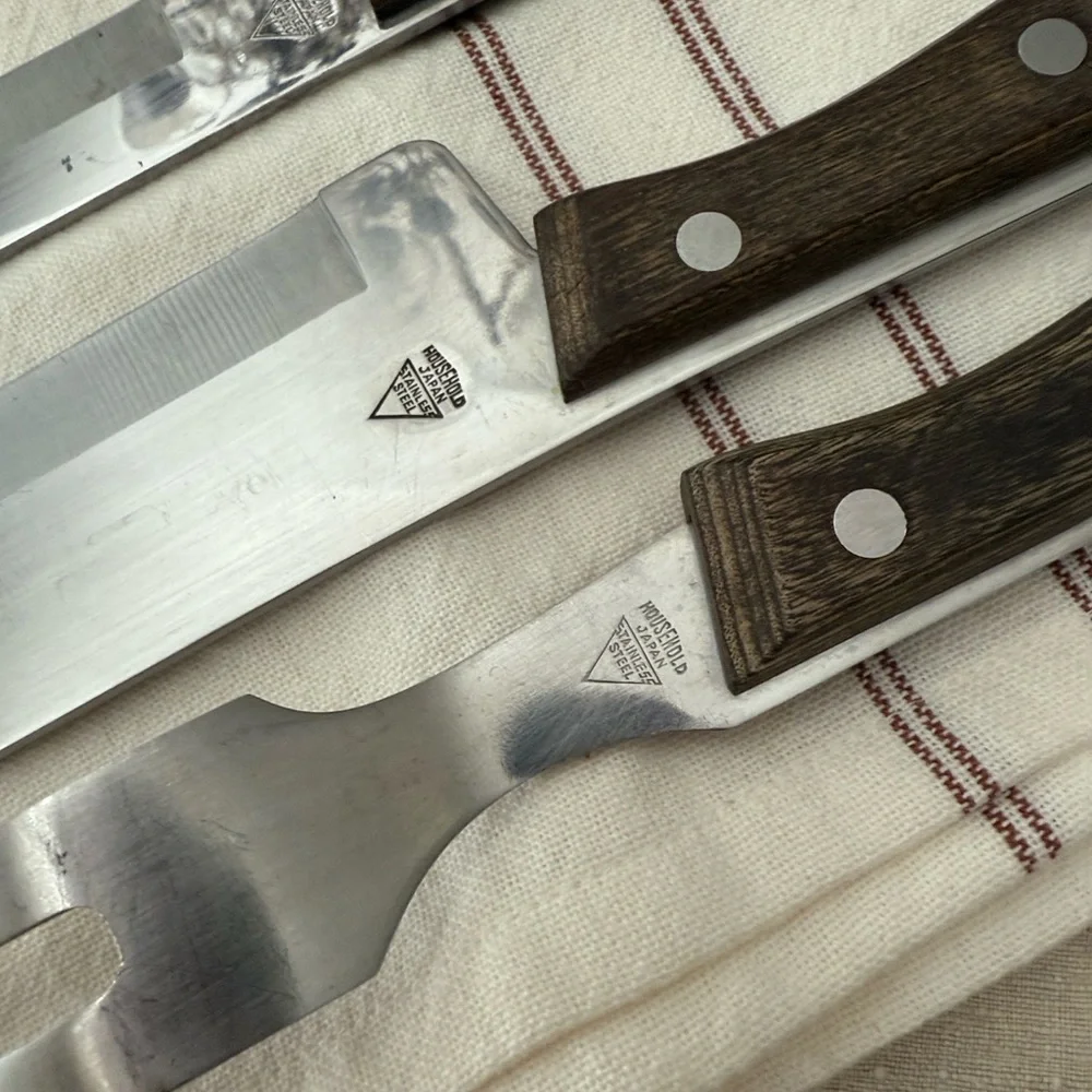 Vintage steel sharpening
